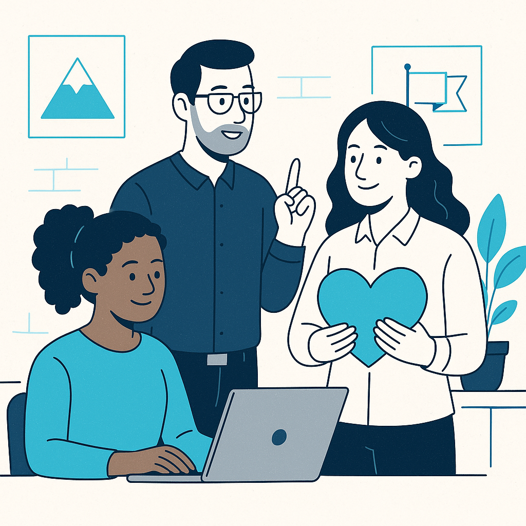 Integrating Brand Values into Employee Culture — illustration