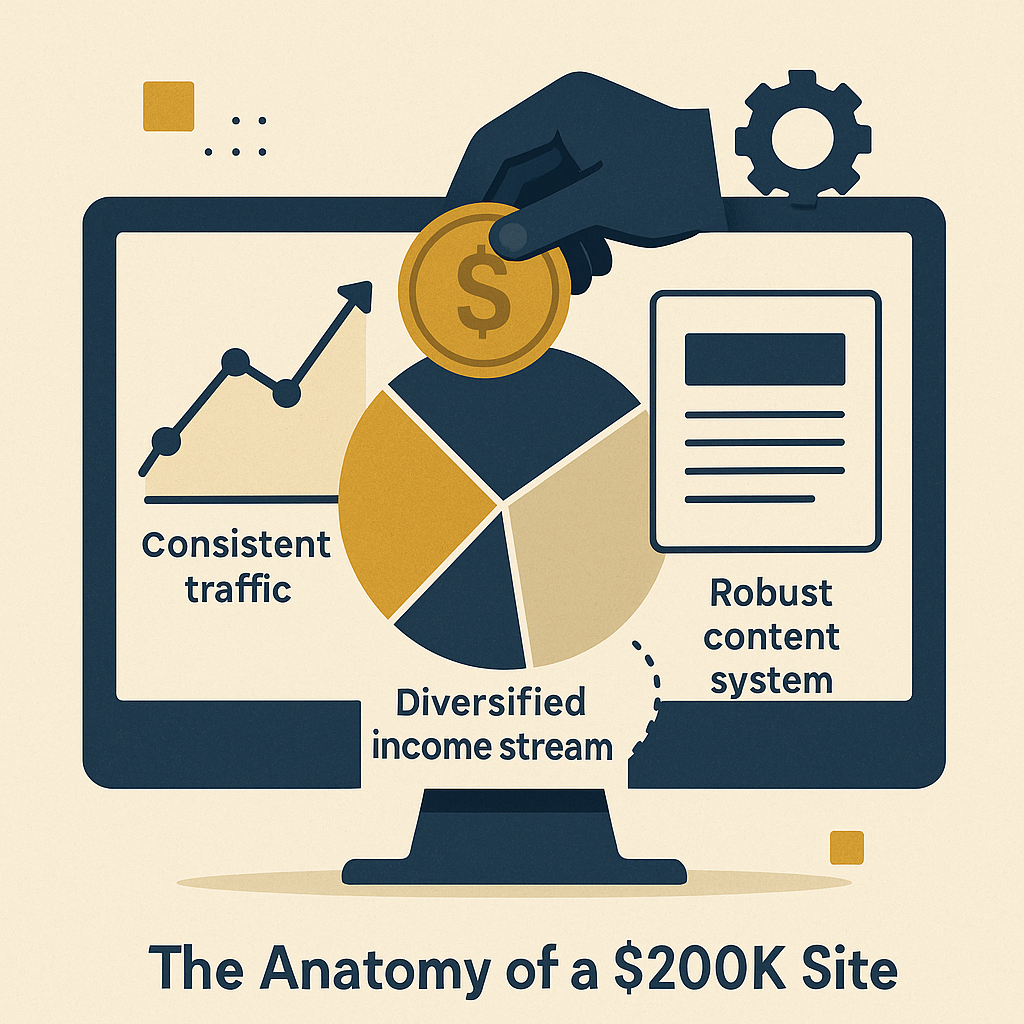 The Anatomy of a $200K Site Exit — illustration