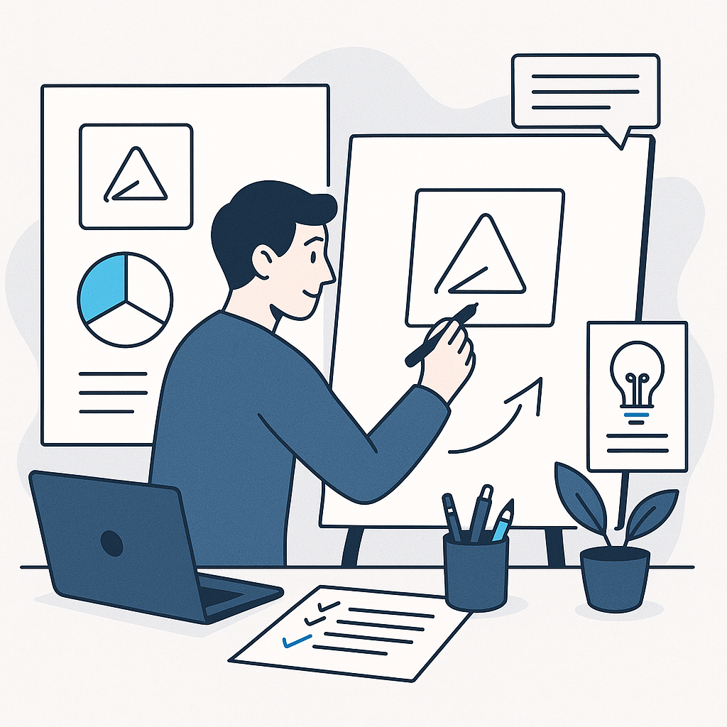 Create a Brand System — illustration