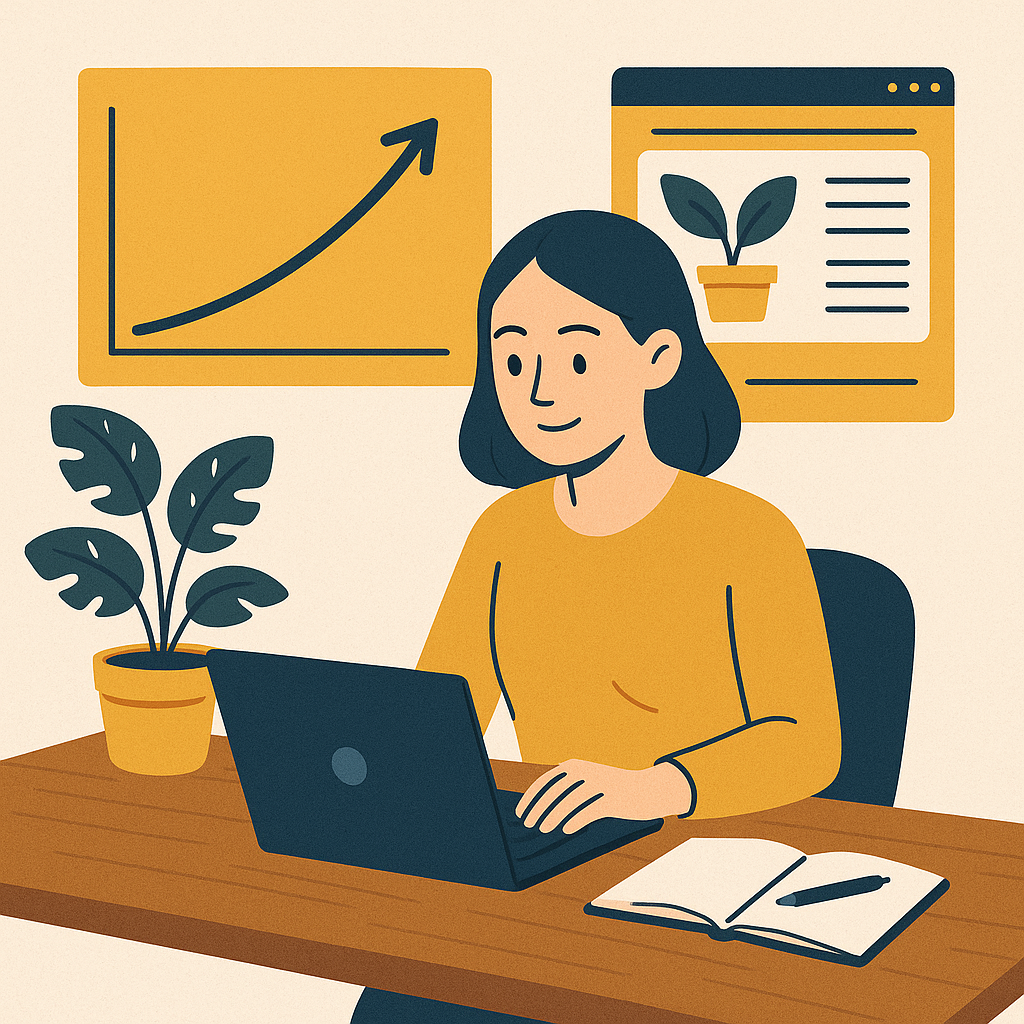 Case Study: From Zero to $3,000 in 18 Months — illustration