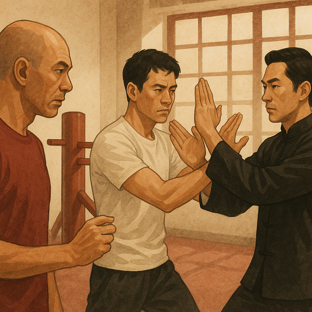 Behind the Scenes: Choreography and Training for Authentic Wing Chun — illustration