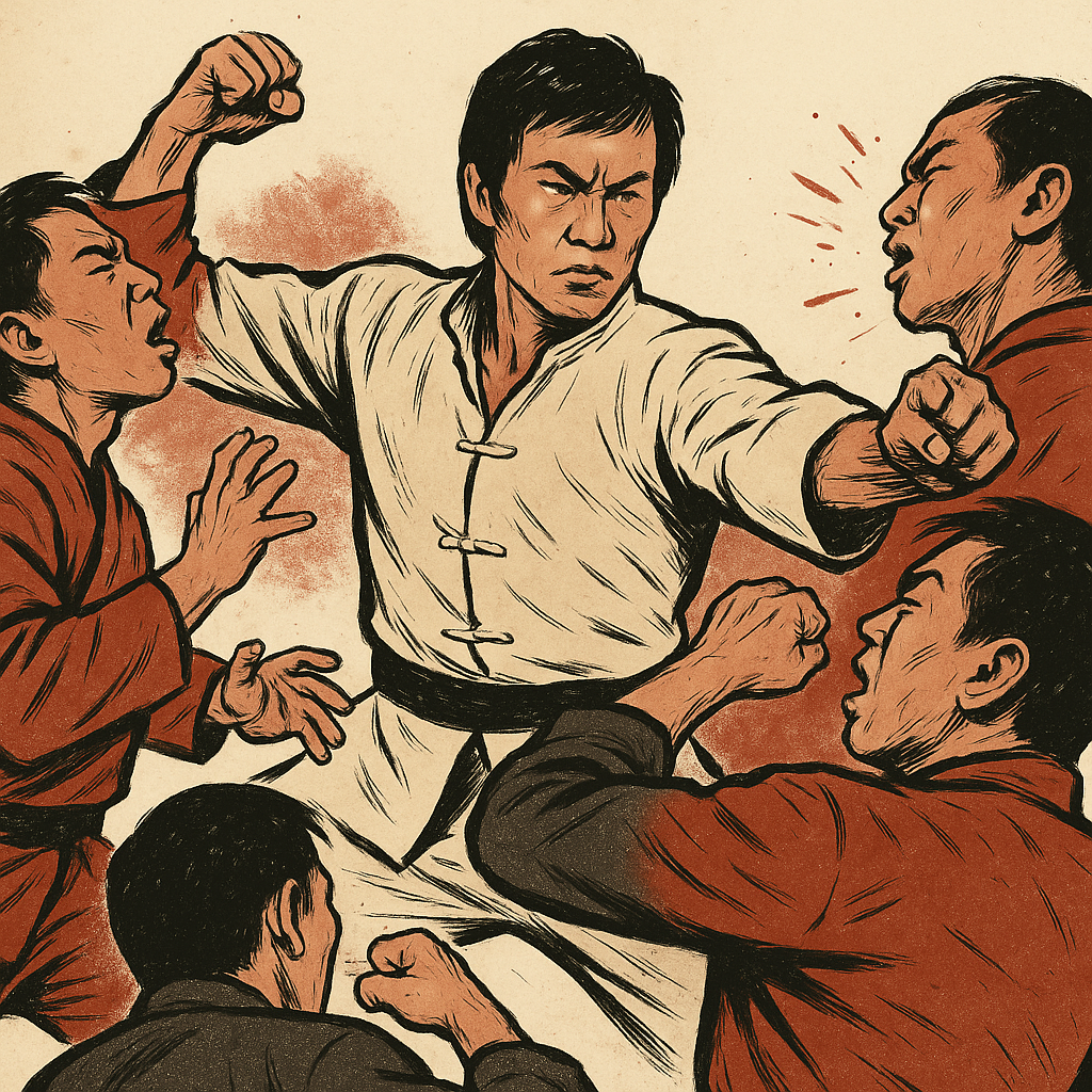 His Best Fights: The Ones Nobody Remembers — illustration
