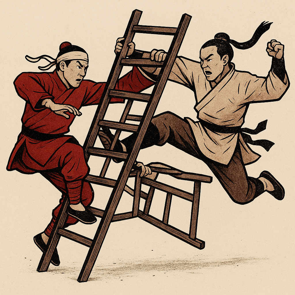 The Choreography: Weight, Balance, and Timing — illustration