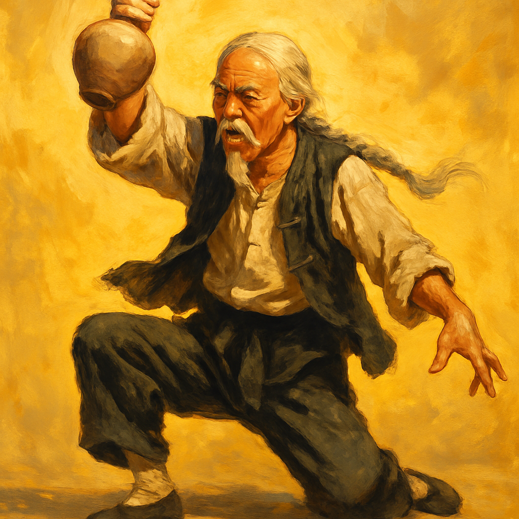 How Drunken-Master Choreography Actually Works (The Technical Innovation) — illustration