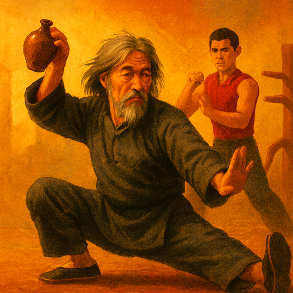 Integrating Drunken-Master Techniques into Modern Martial Arts Training — illustration