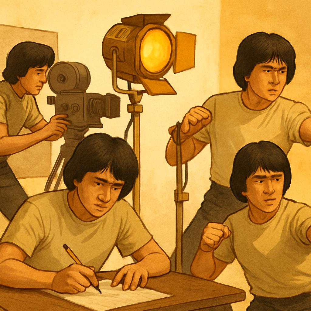 Jackie Chan's Apprenticeship at Seasonal: Before the Breakthrough — illustration