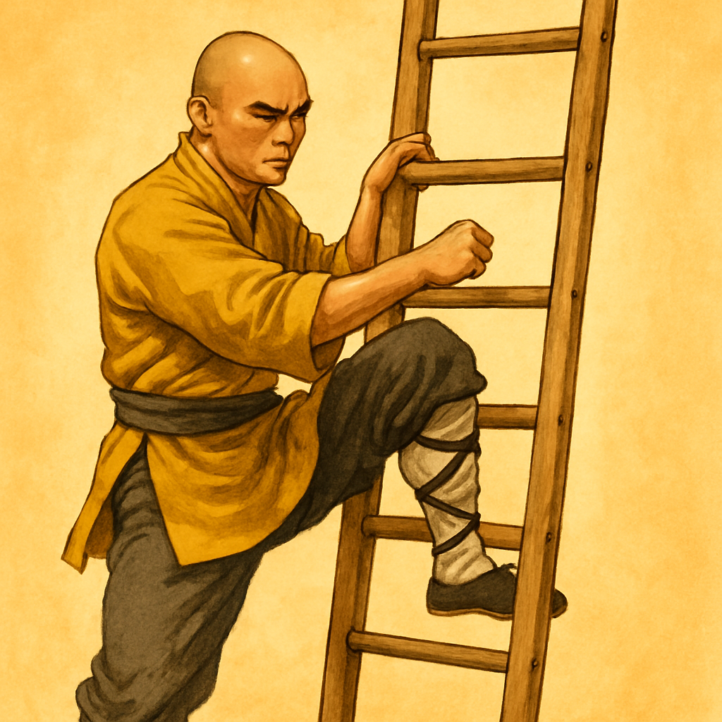 The Vertical Problem: Why a Ladder Changes Everything — illustration