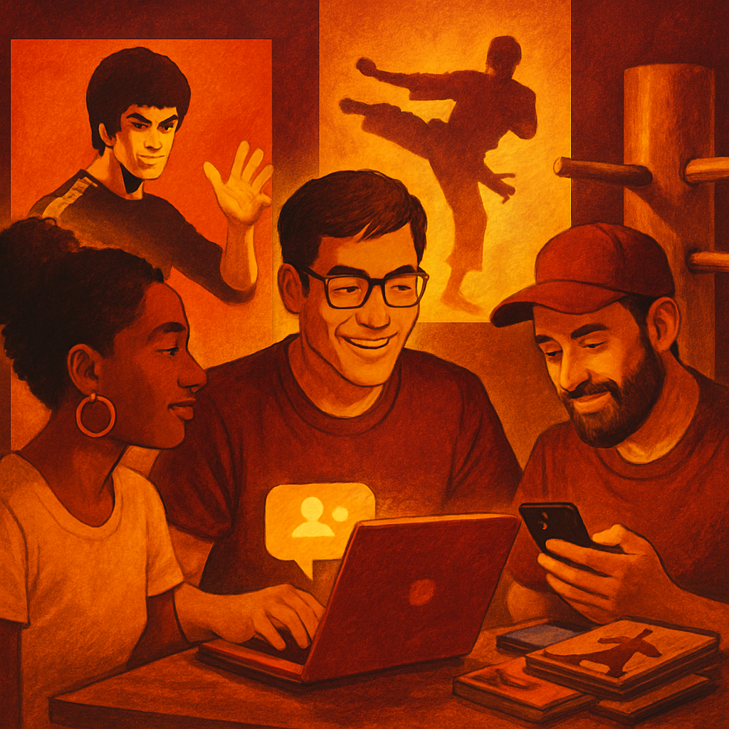 Community and Culture: The Social Aspect of Kung Fu Cinema — illustration