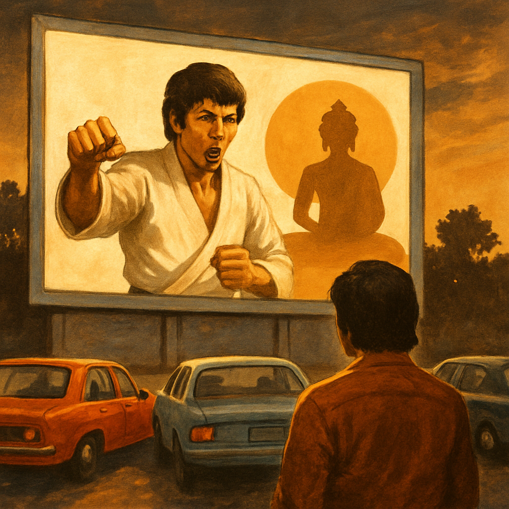 The Cultural Impact of 1975 Drive-In Martial Arts Films — illustration