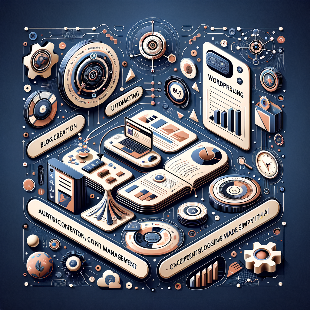 Image demonstrating workflow automation and WordPress integration