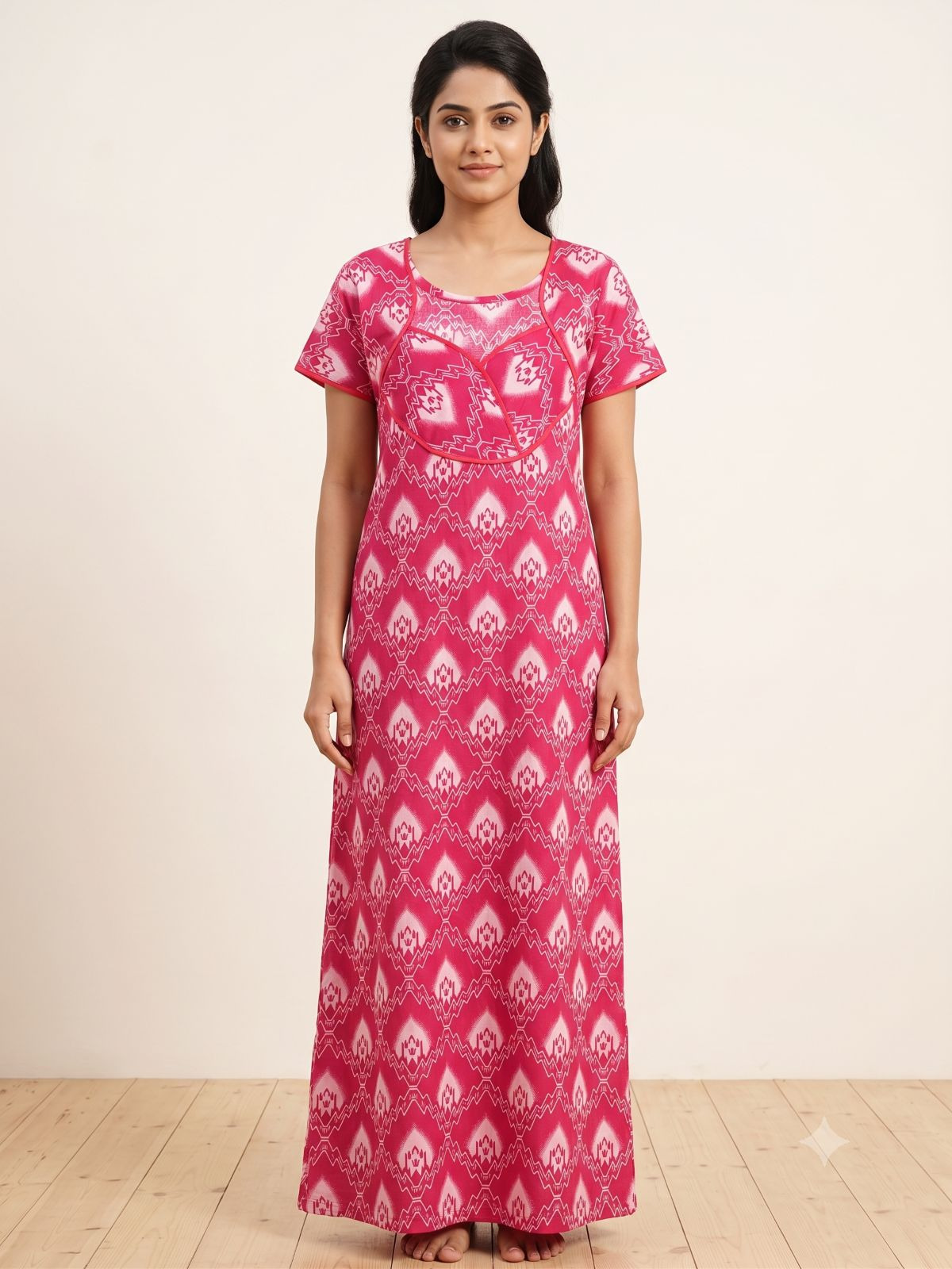 Cotton Kerala Cutting Nighty 2