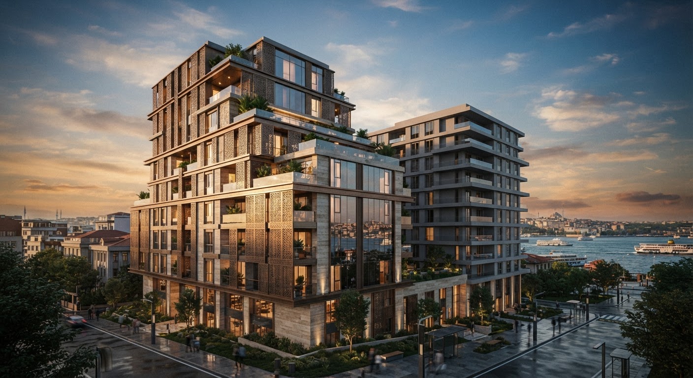 Kütle modelinden cephe render’a: Doğru başlangıç — ArchiRend AI görseli