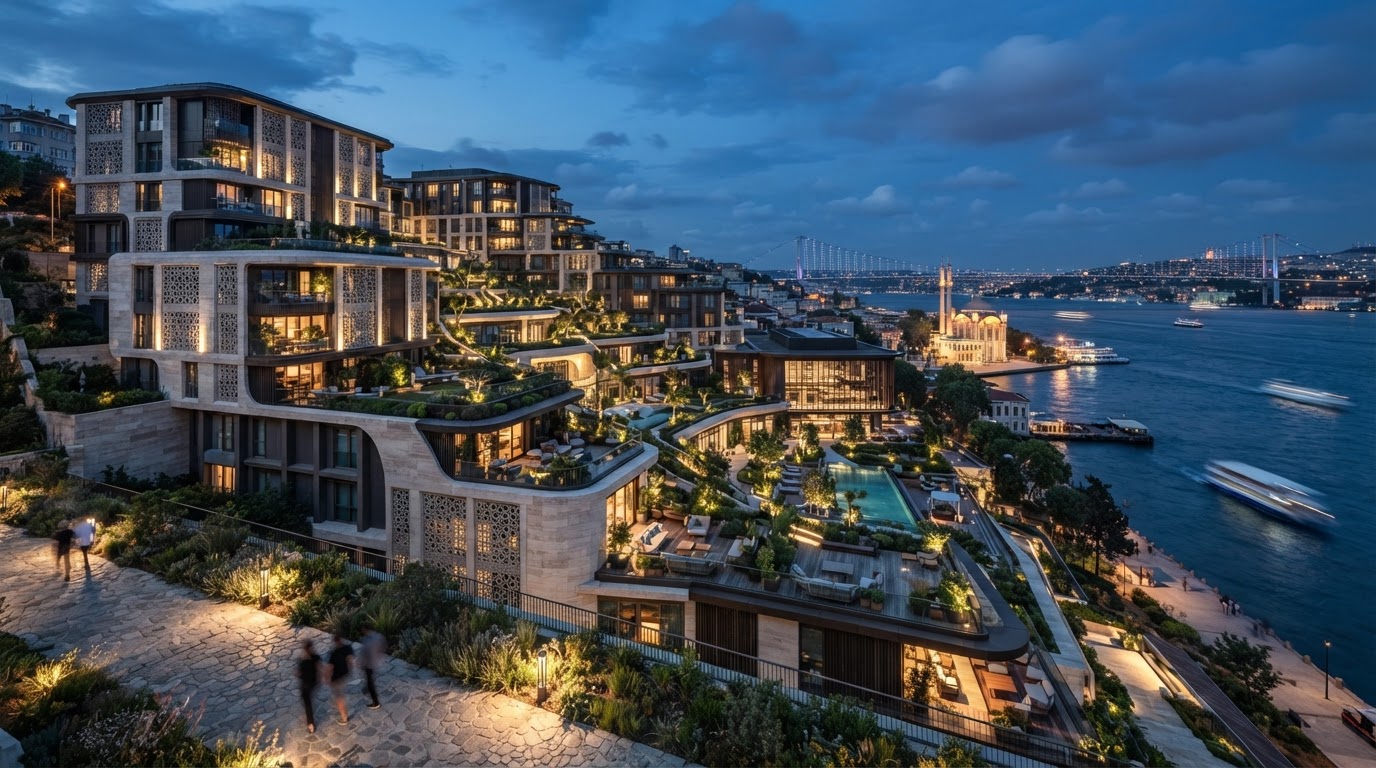 İhracat Odaklı Yapı Projelerinde 3D Mimari Görselleştirme: AI ile Kazandıran Sunumlar — ArchiRend AI görseli