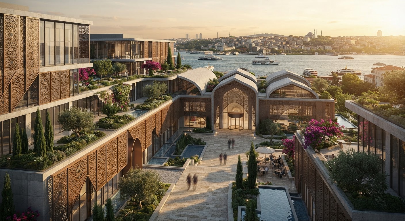 Kültüre göre mimari stil ve görsel dil ayarı — ArchiRend AI görseli