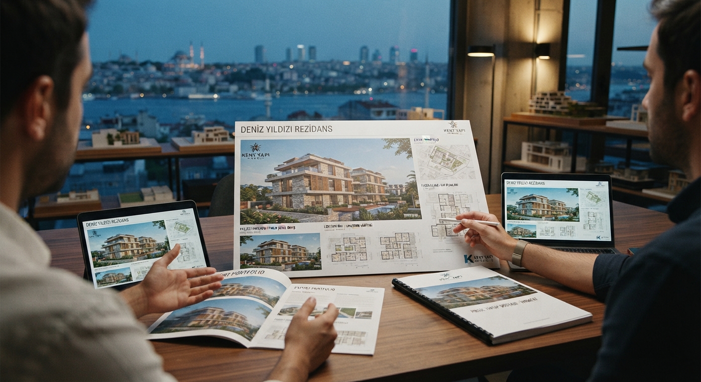 Çok dilli sunum panoları, katalog ve teklif dosyaları üretimi — ArchiRend AI görseli