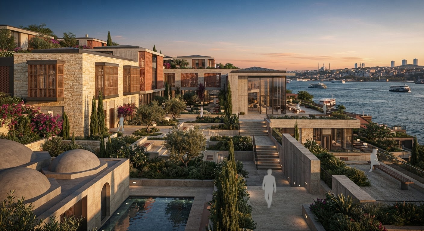 AI tabanlı yeniden görselleştirme süreci: Adım adım metodoloji — ArchiRend AI görseli