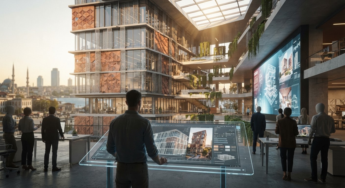 Mimari görselleştirme yapay zeka ile neden yeniden tanımlanıyor? — ArchiRend AI görseli