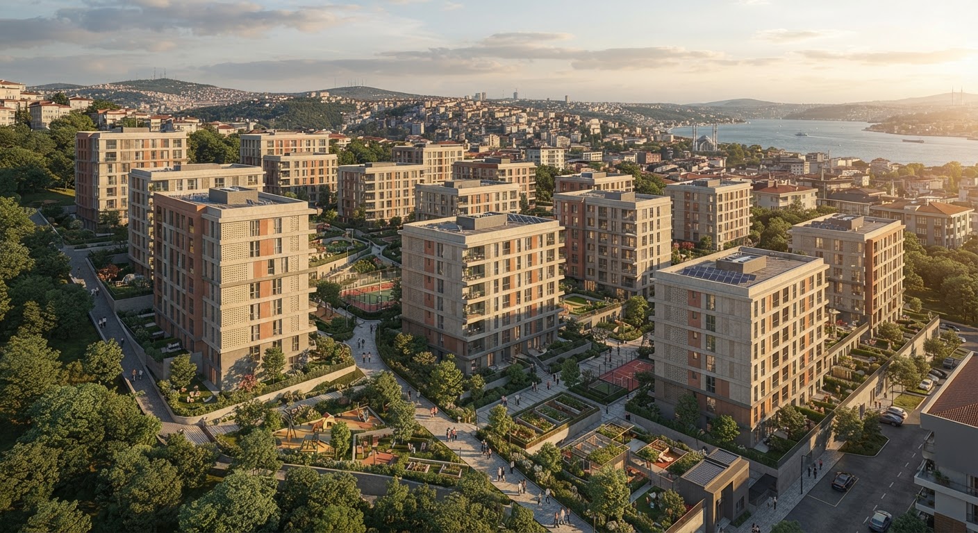 Sosyal konut projelerinde hızlı mimari görselleştirme neden kritik? — ArchiRend AI görseli