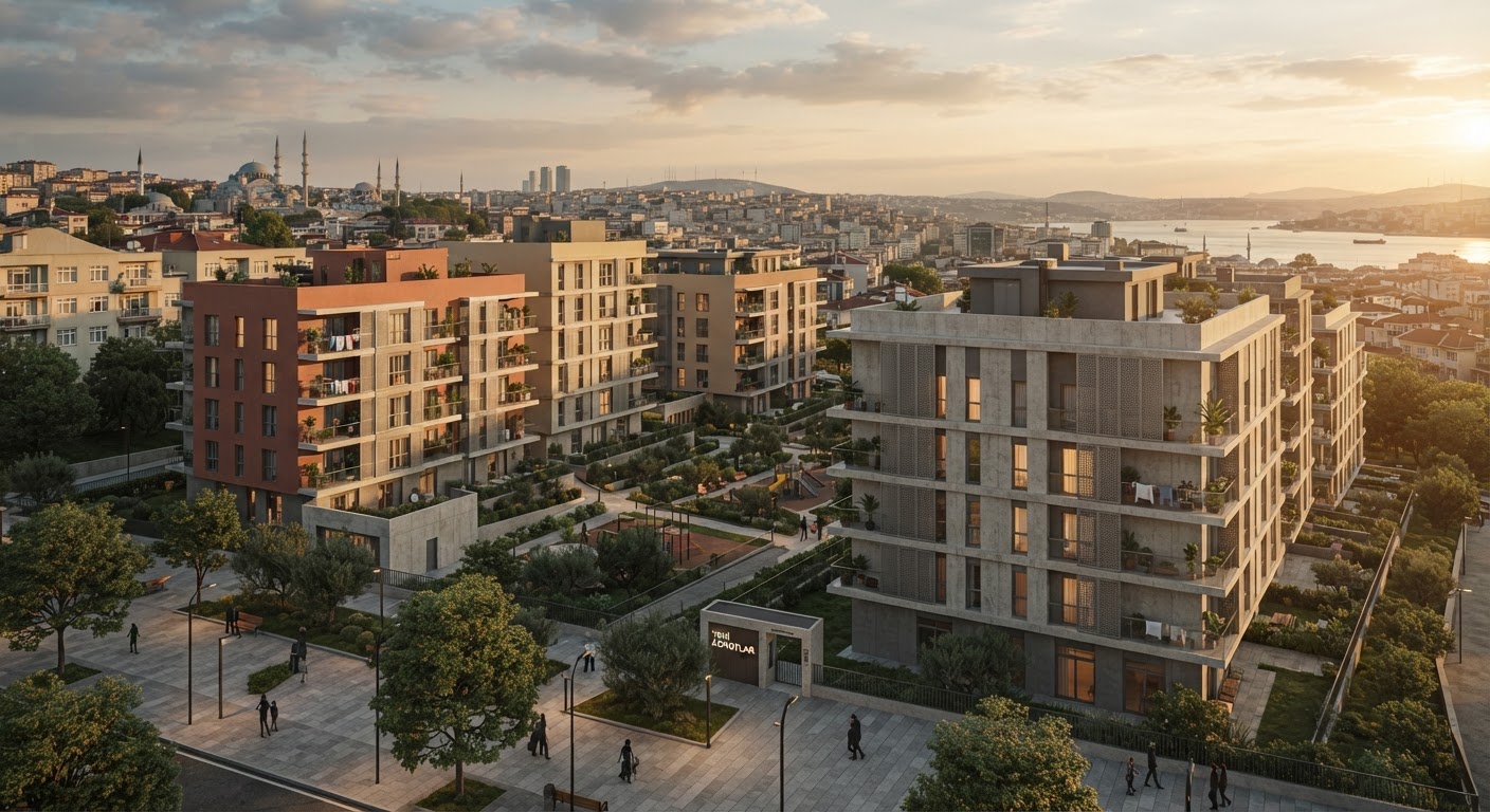 Yeni Konut Projelerinde Hızlı Mimari Görselleştirme: TOKİ ve Sosyal Konutlar İçin Uygulamalı Rehber — ArchiRend AI görseli