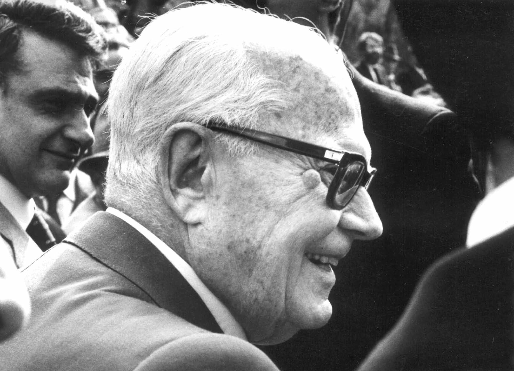 Il Presidente Sandro Pertini alla Benedicta