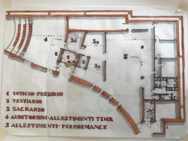 Mappa del nuovo "Memoriale della Benedicta".