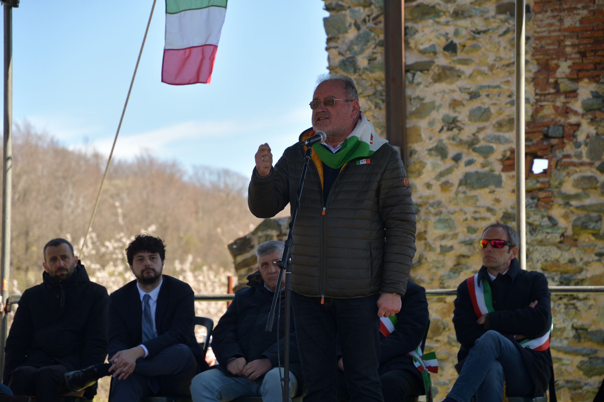 Massimo Bisca, Presidente dell' Anpi provincia di Genova