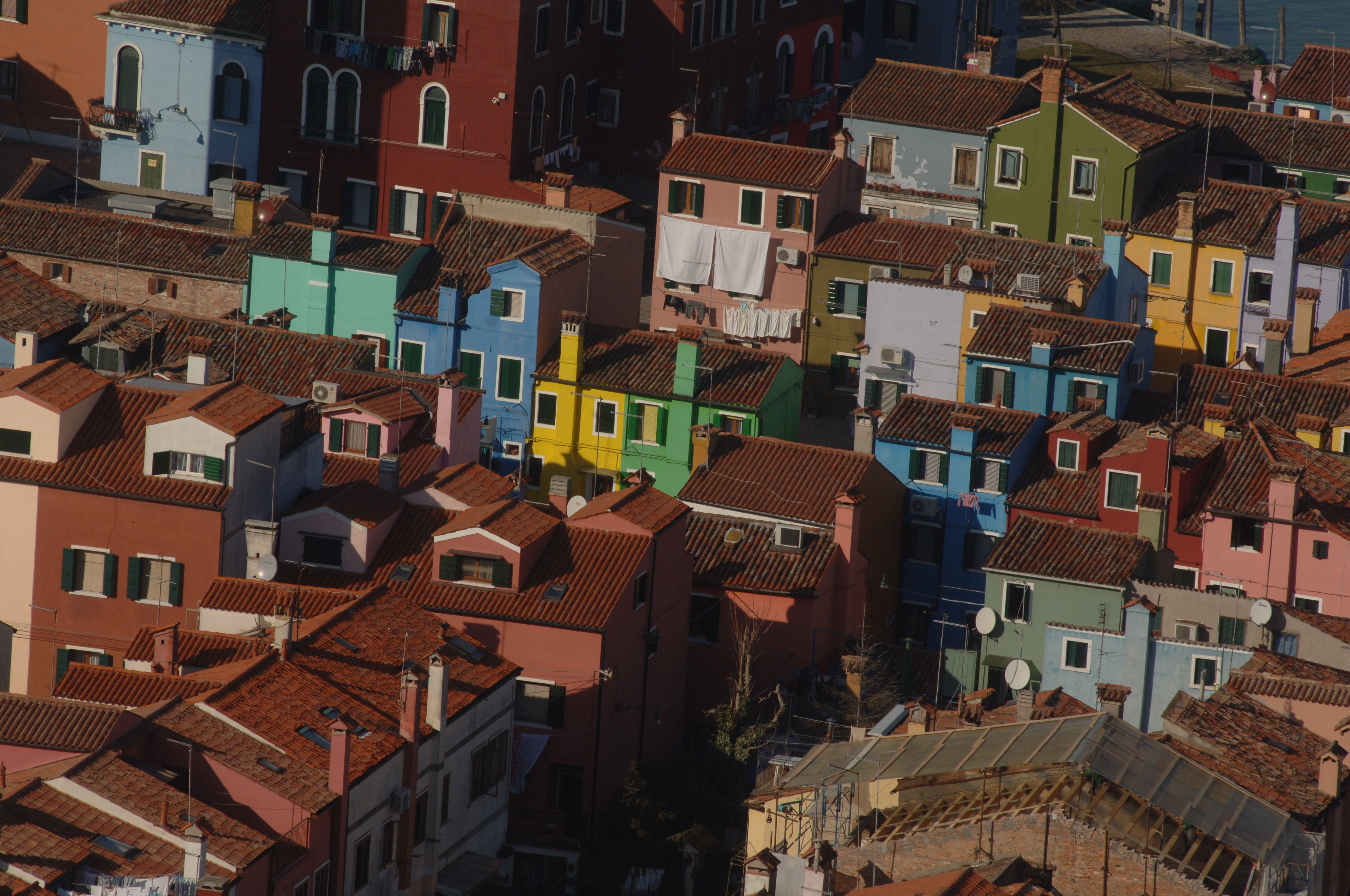 Graziano Arici, Burano, foto aerea, 2006