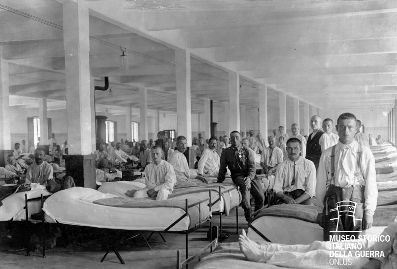 Vipacco. Sala dell'ospedale da campo austro-ungarico [MGR 140/143]