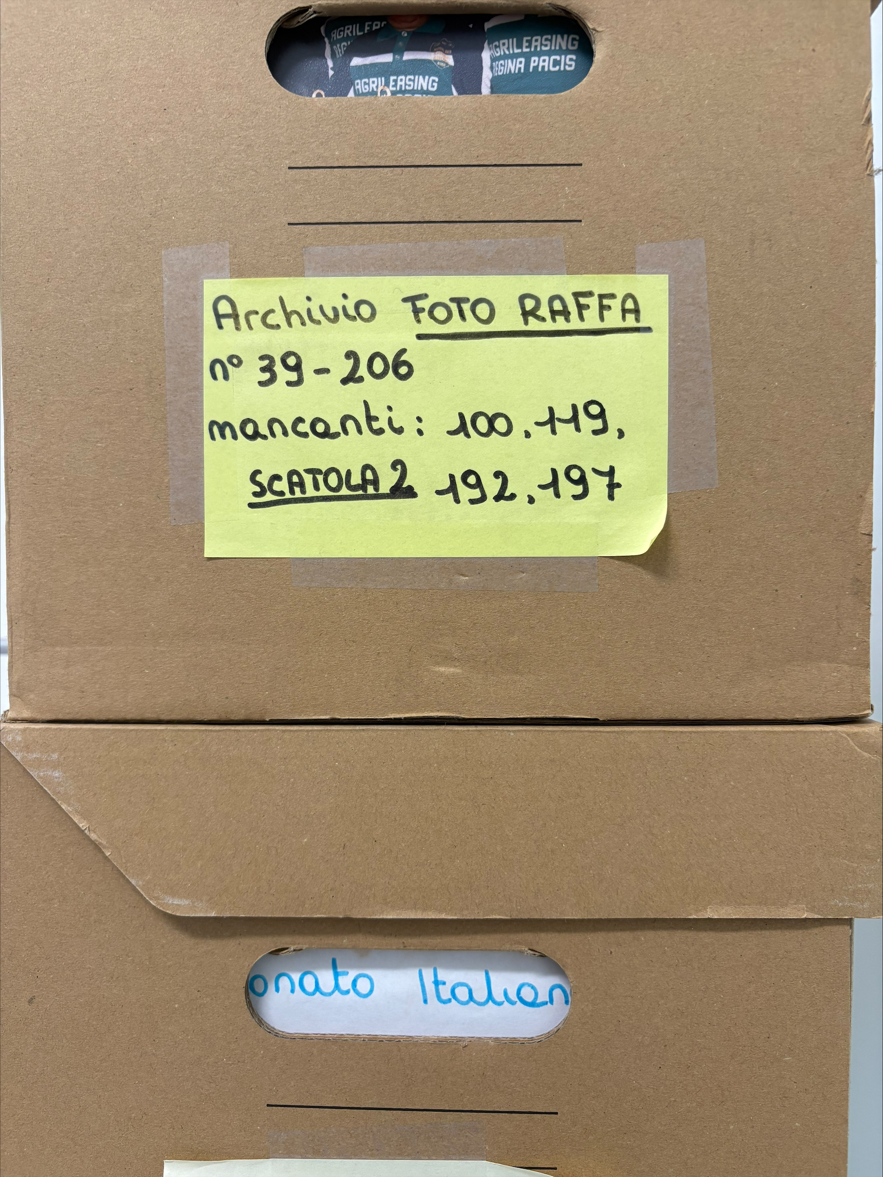 Scatole conservative