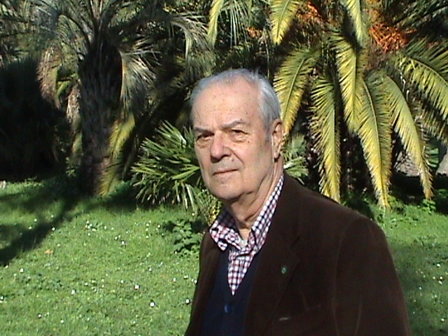 Ritratto di Sandro Pignatti. Fonte: Slovenska Akademija Znanosti in Umetnosti