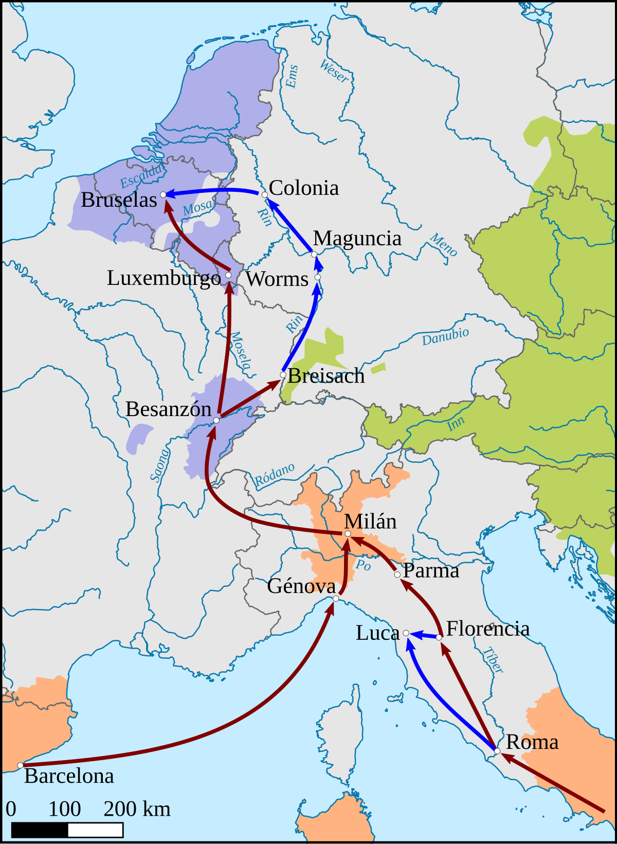 La Strada Spagnola