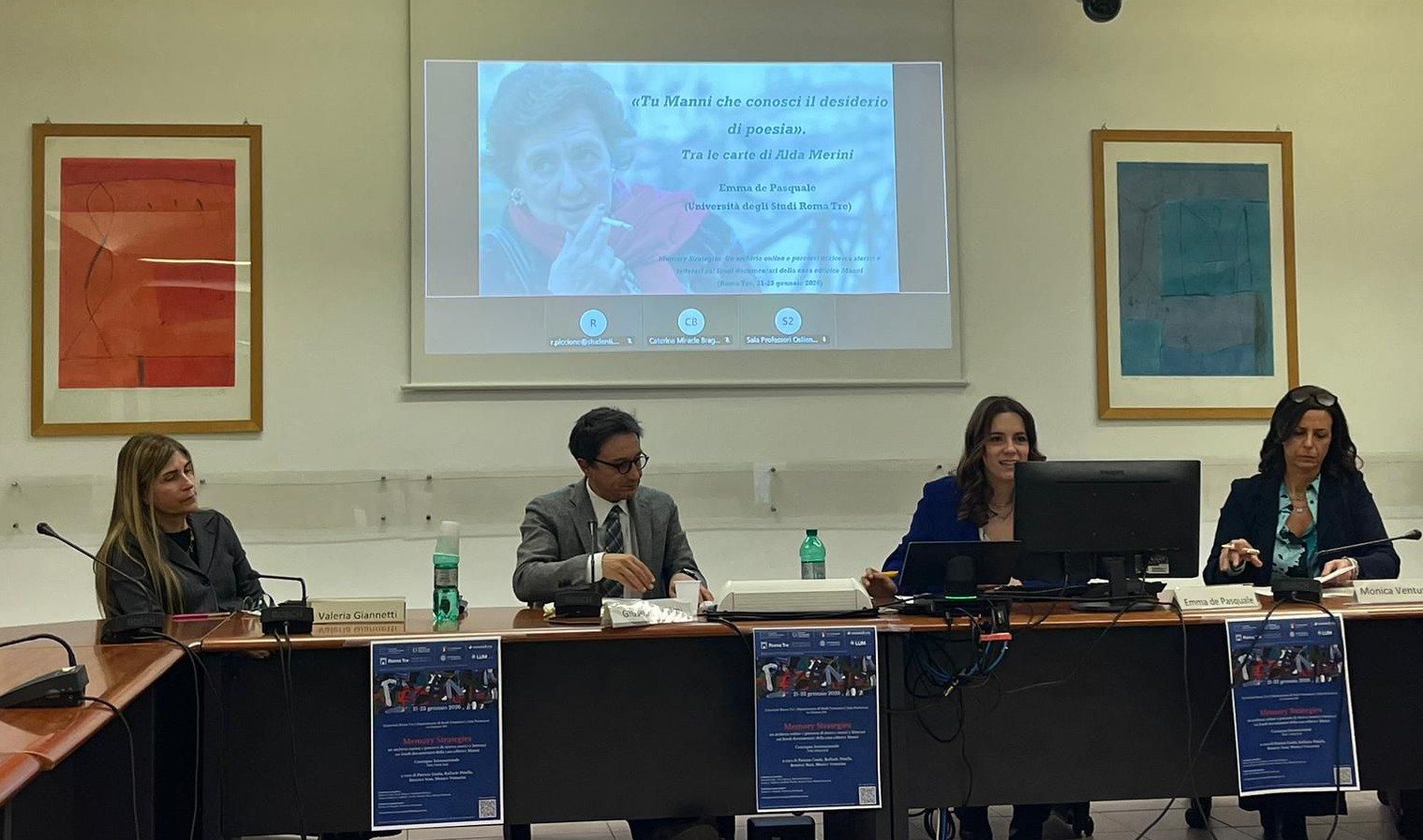 da dx: Venturini, De Pasquale, Crimi, Giannetti