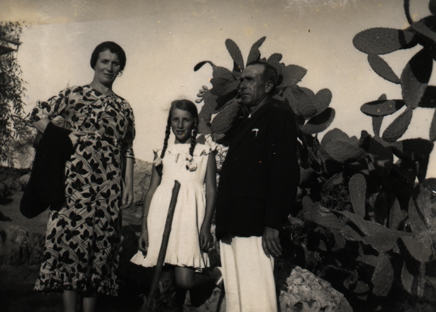 Amedeo Bosazza, la moglie Graziella Cucco Giannetta e la secondogenita Mirka