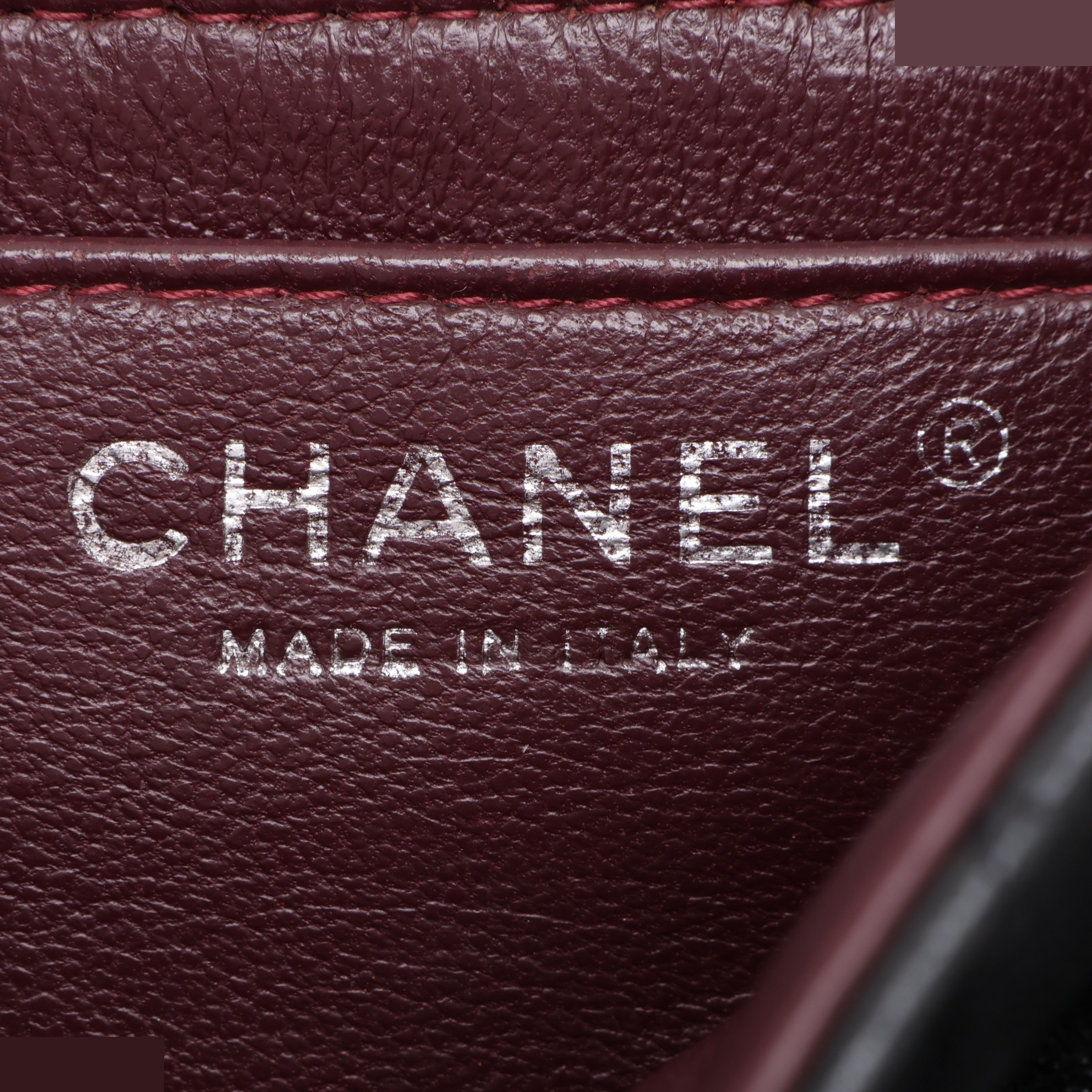 Large Matelassé 30 Lambskin Single Flap Double Chain Bag — view 11