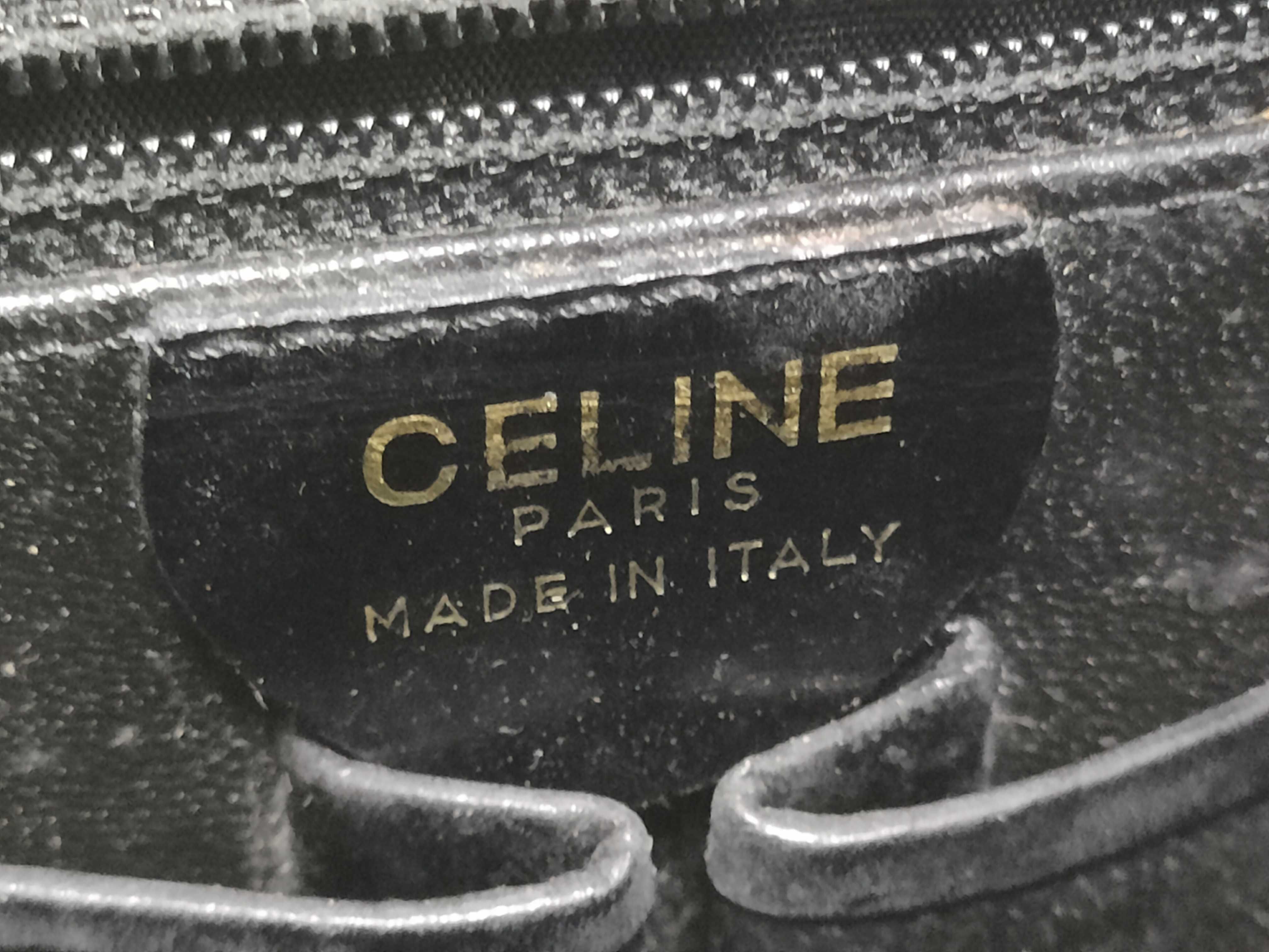Triomphe Leather Black 2-Way Handbag — view 12