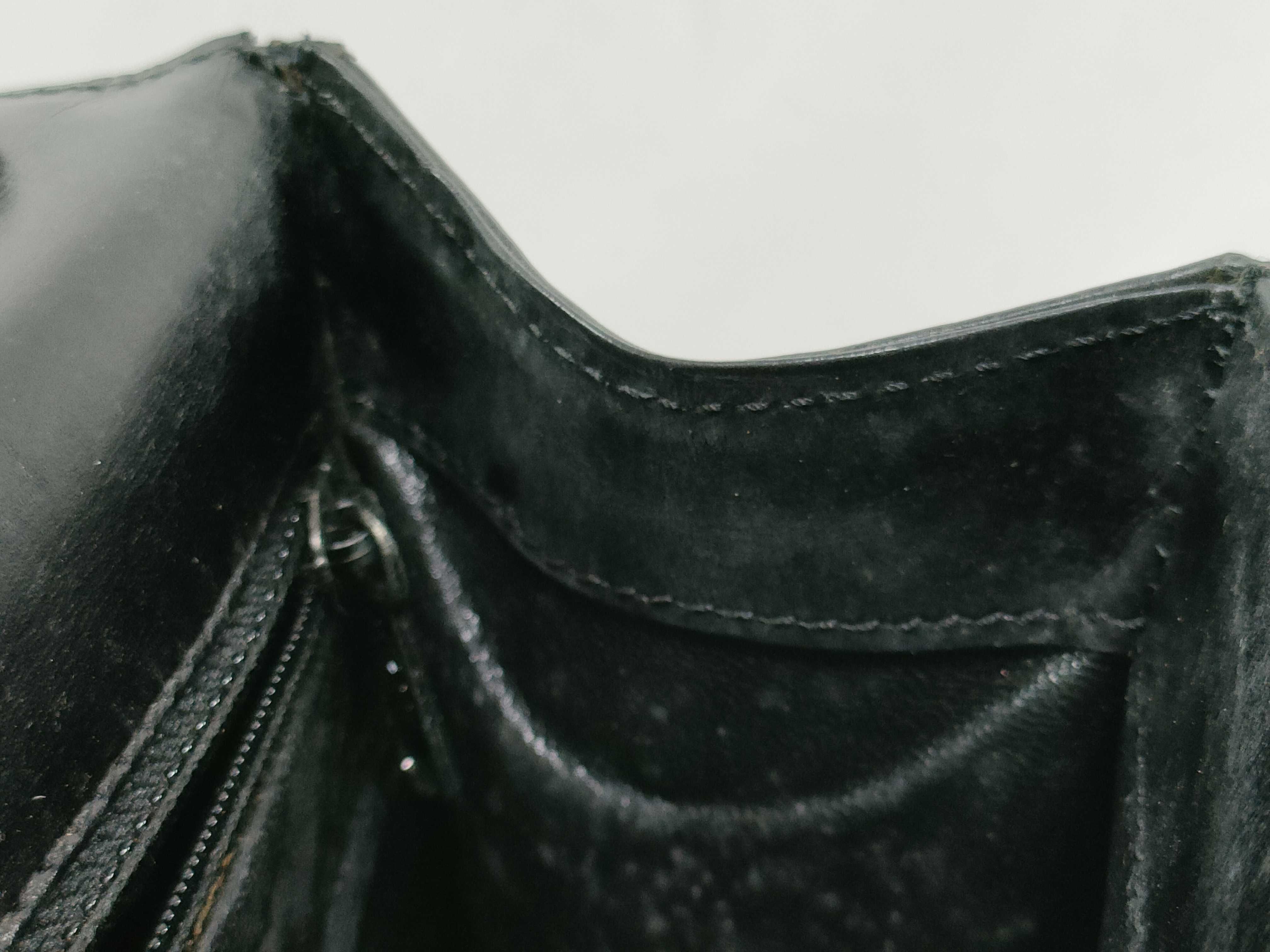 Triomphe Leather Black 2-Way Handbag — view 13