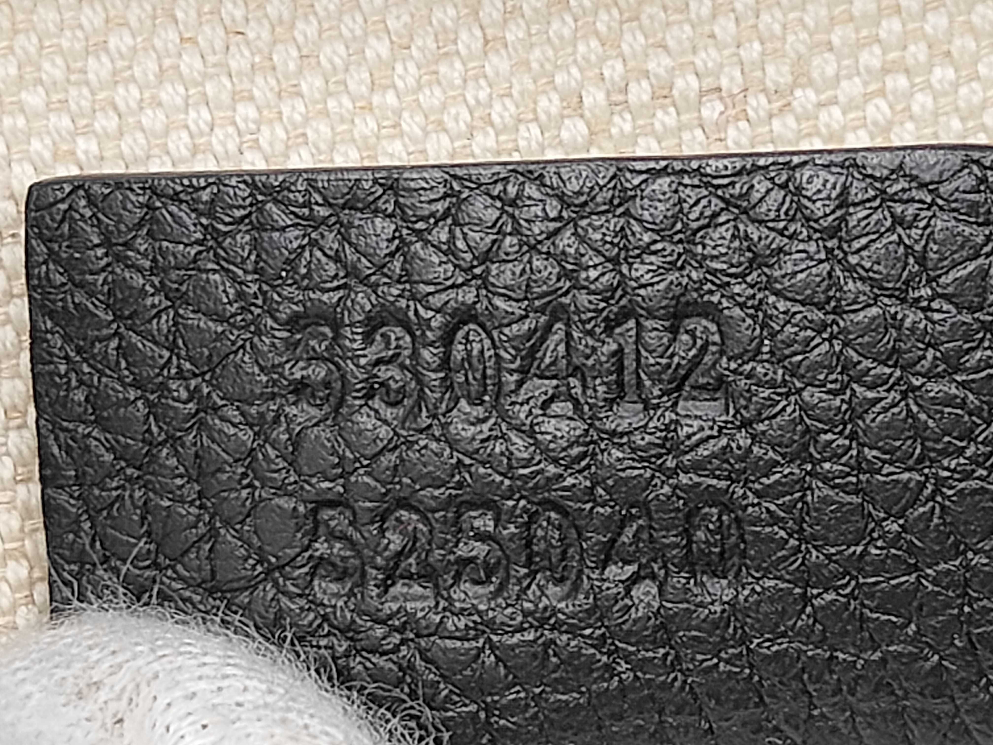 530412 Printed Logo Belt Bag, Sherry Line Leather, Black Waist Bag — view 11