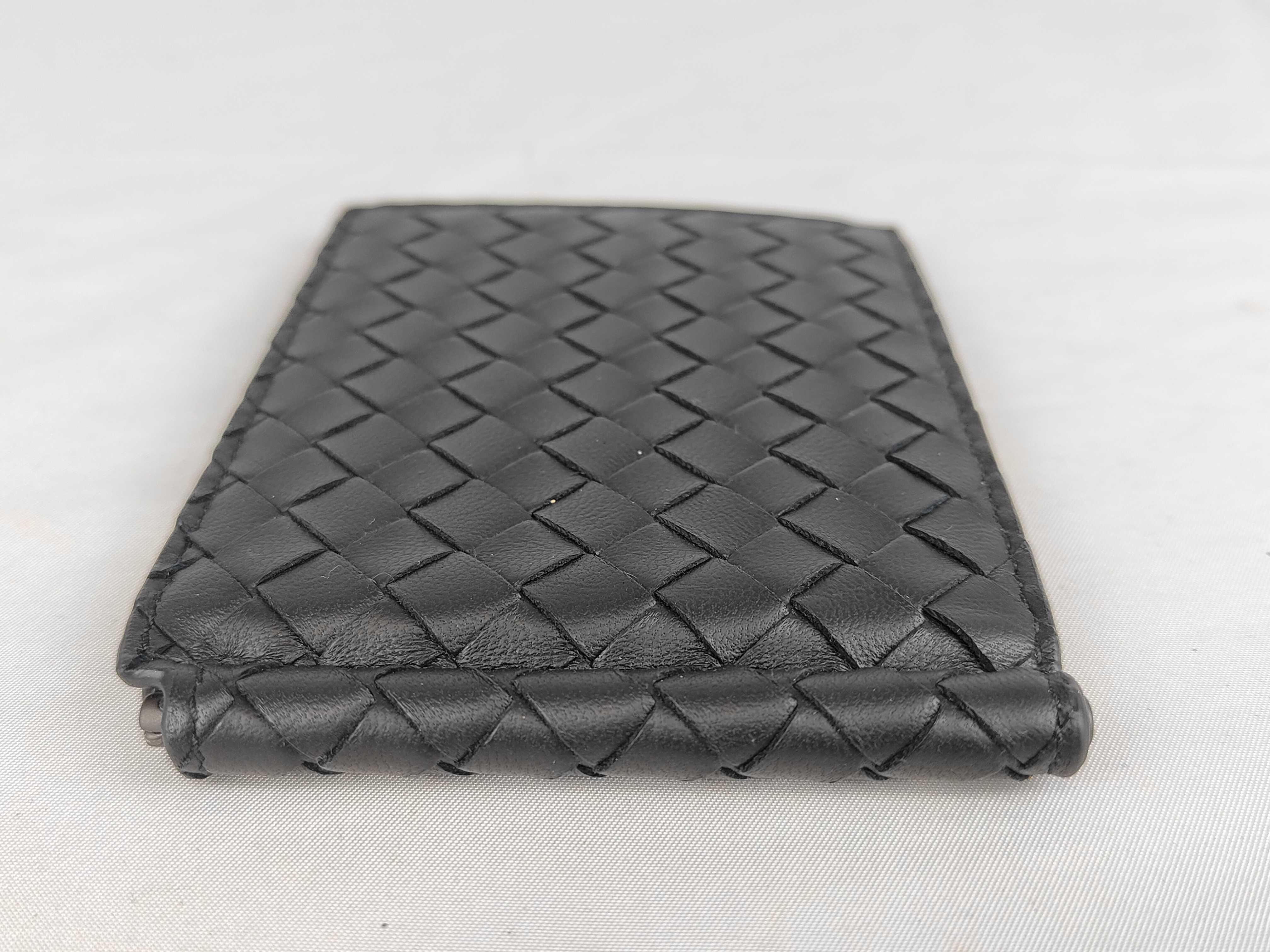Intrecciato Money Clip Black 592626 Wallet — view 3