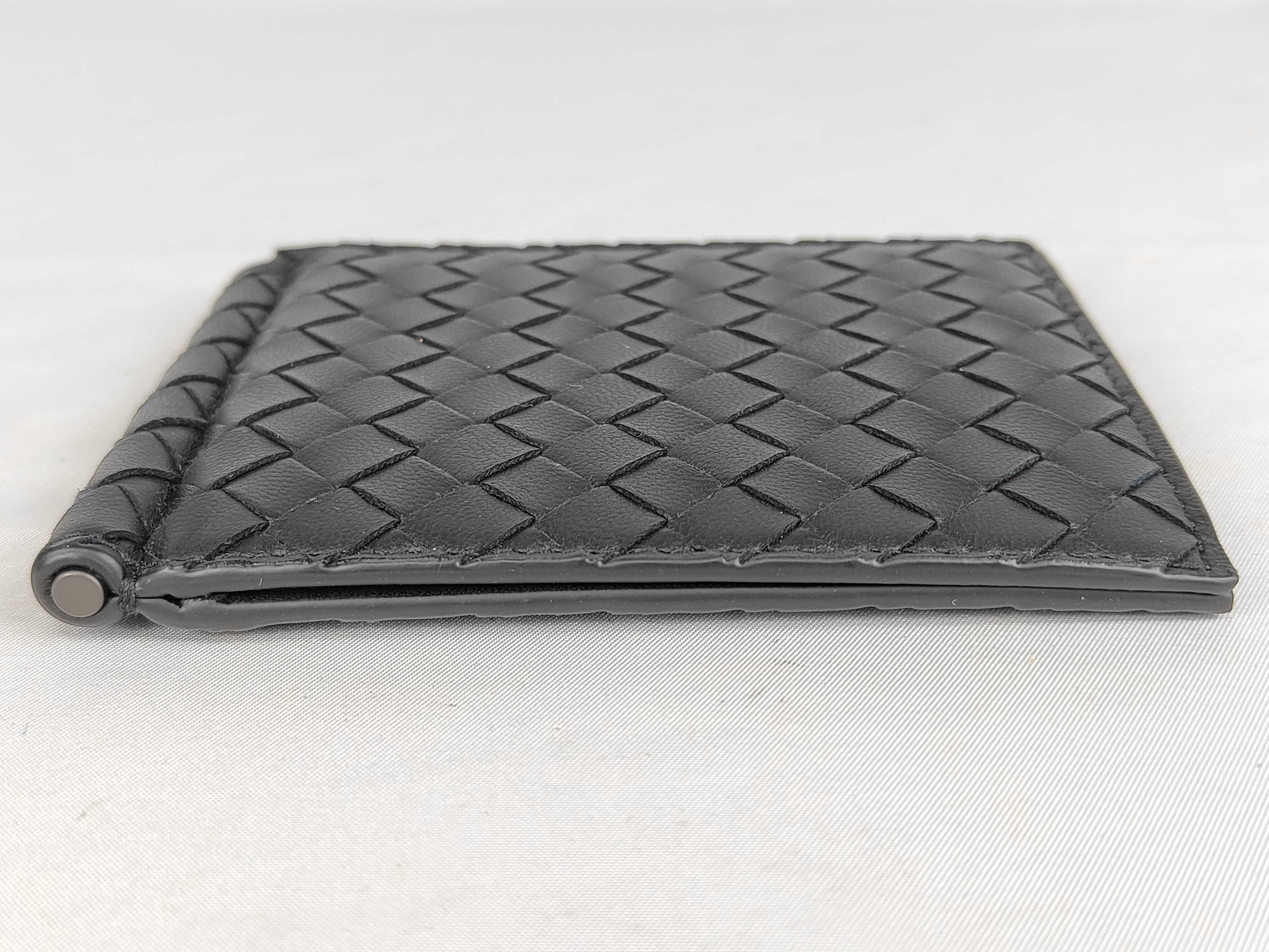 Intrecciato Money Clip Black 592626 Wallet — view 4