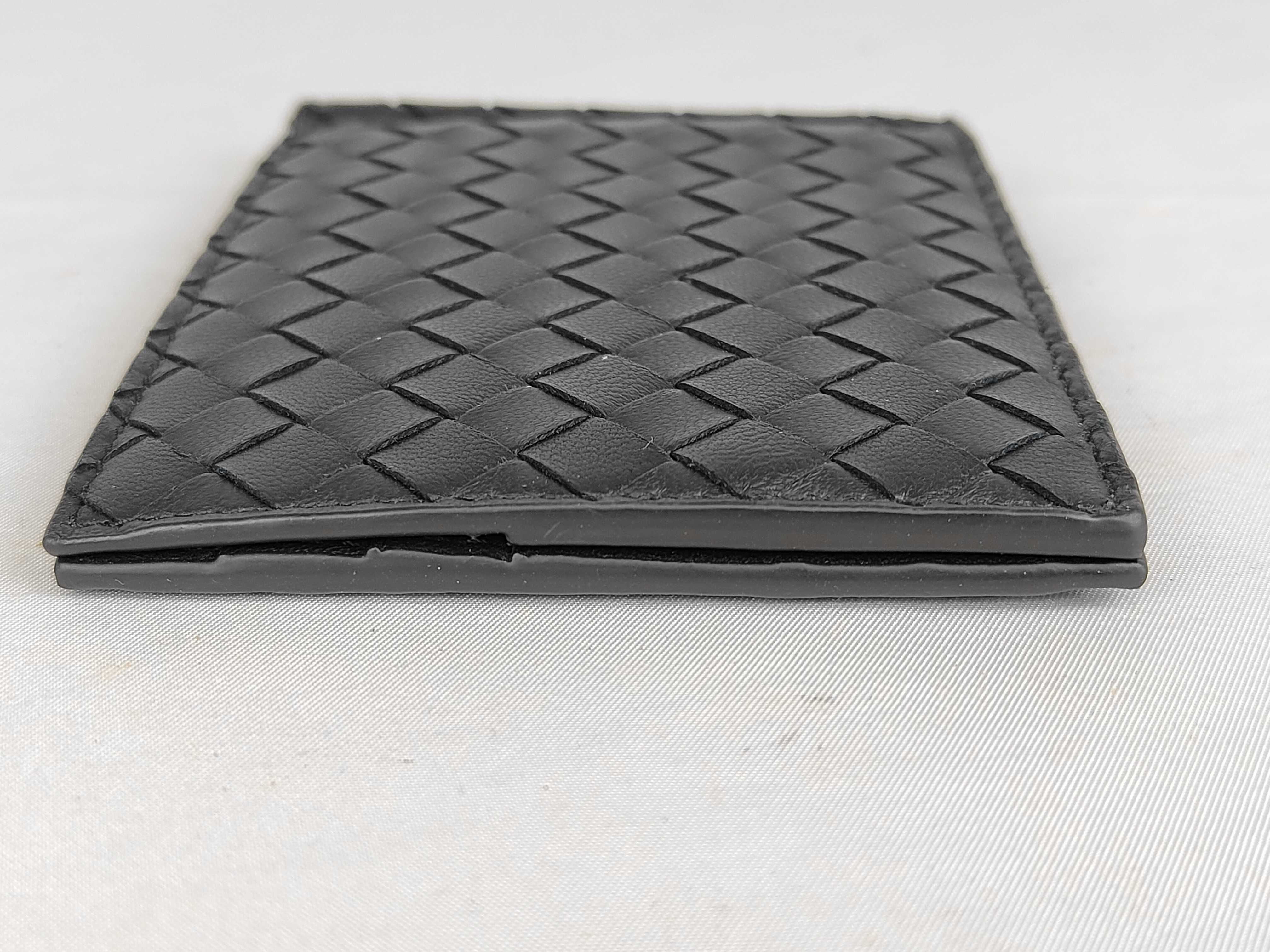 Intrecciato Money Clip Black 592626 Wallet — view 6