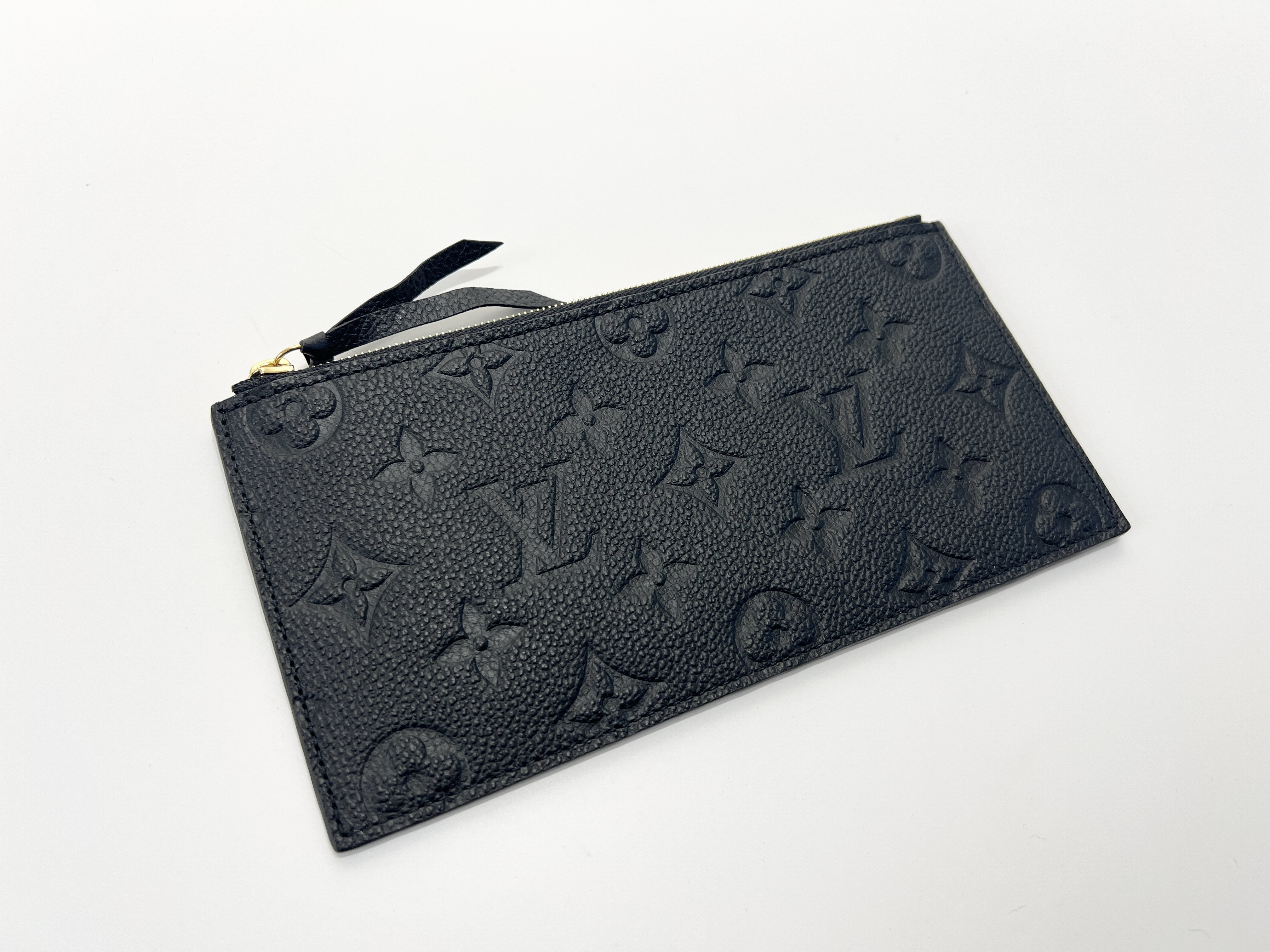 Pochette Felicie Noir Monogram Empreinte Leather Chain Shoulder Bag — view 12