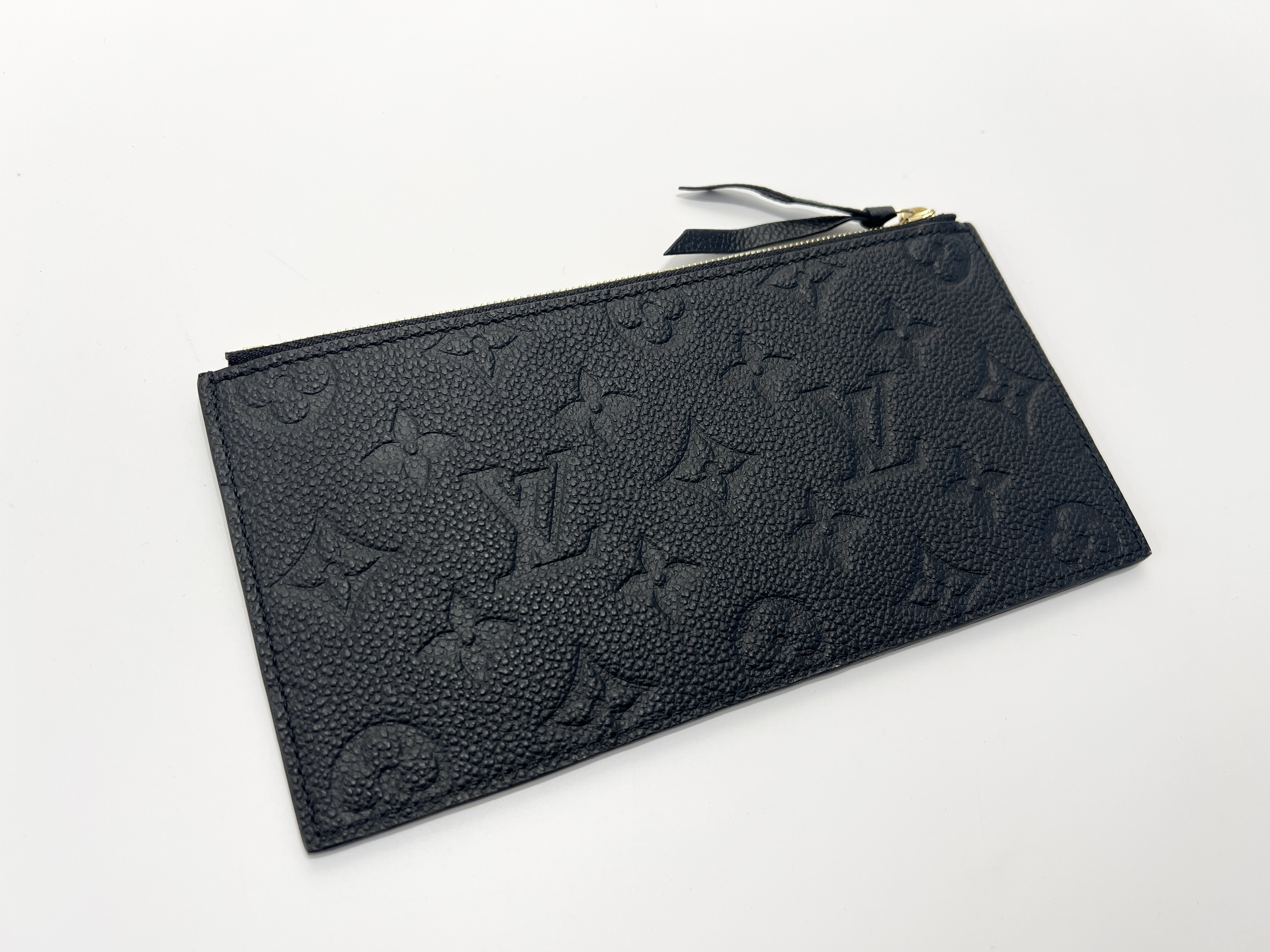 Pochette Felicie Noir Monogram Empreinte Leather Chain Shoulder Bag — view 13