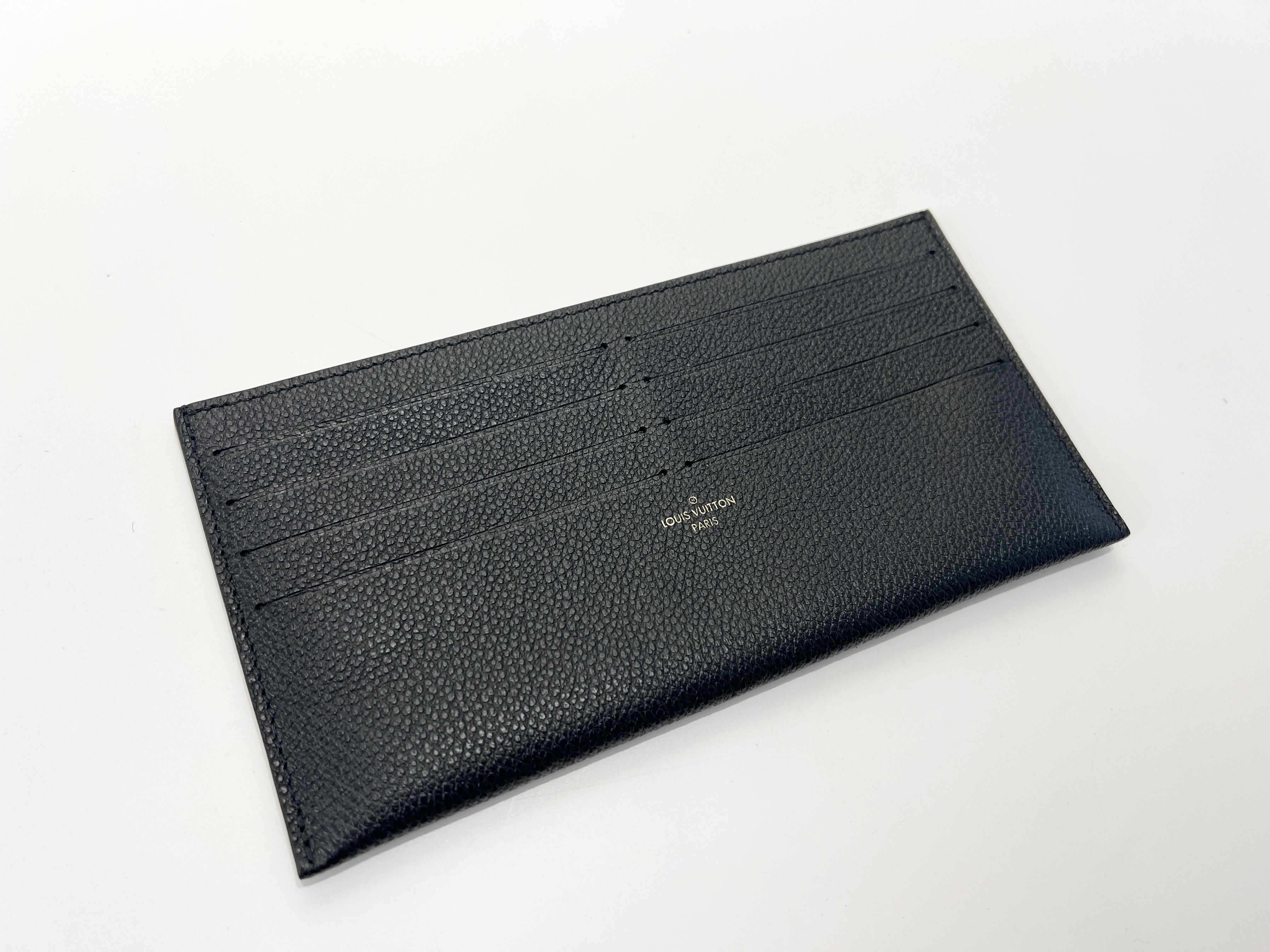 Pochette Felicie Noir Monogram Empreinte Leather Chain Shoulder Bag — view 8