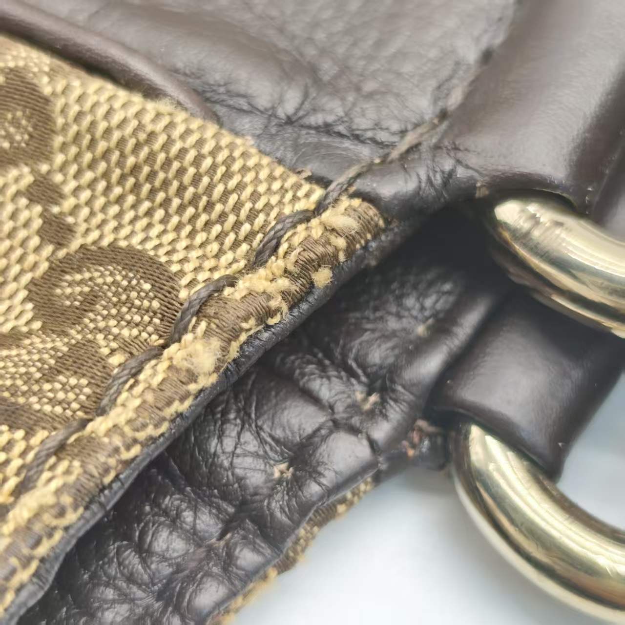 【*Shipped from: China*】GUCCI Canvas Handbag 203504 — view 12