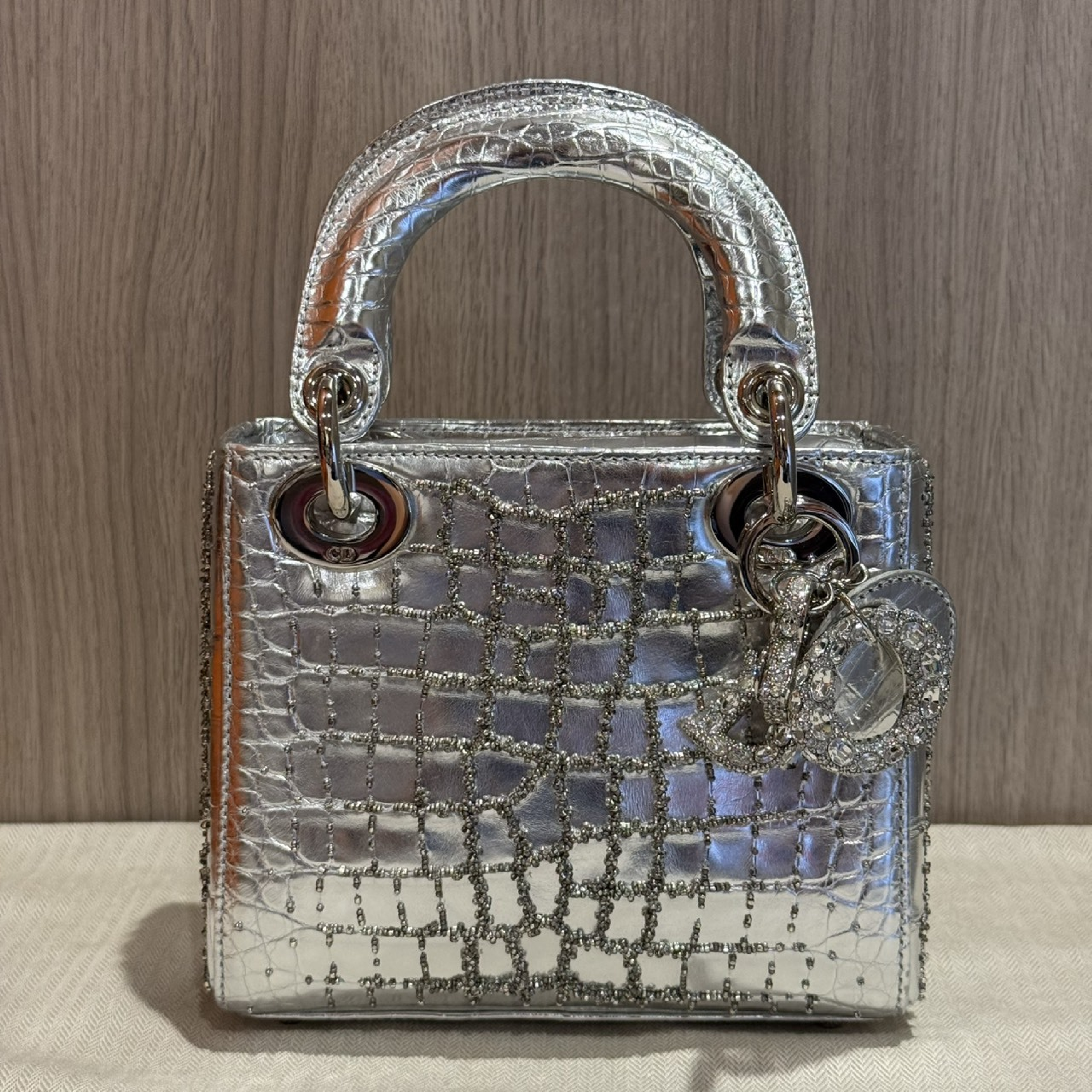 LADY Silver Handbag