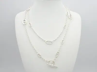 Chaine d'Ancre Farandole Long Necklace, 120cm