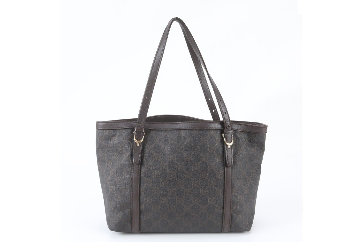 GG Supreme 336776 Leather Tote Bag (Shoulder Bag) — view 3