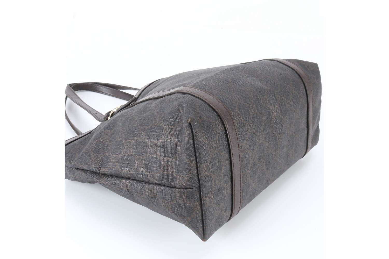 GG Supreme 336776 Leather Tote Bag (Shoulder Bag) — view 4