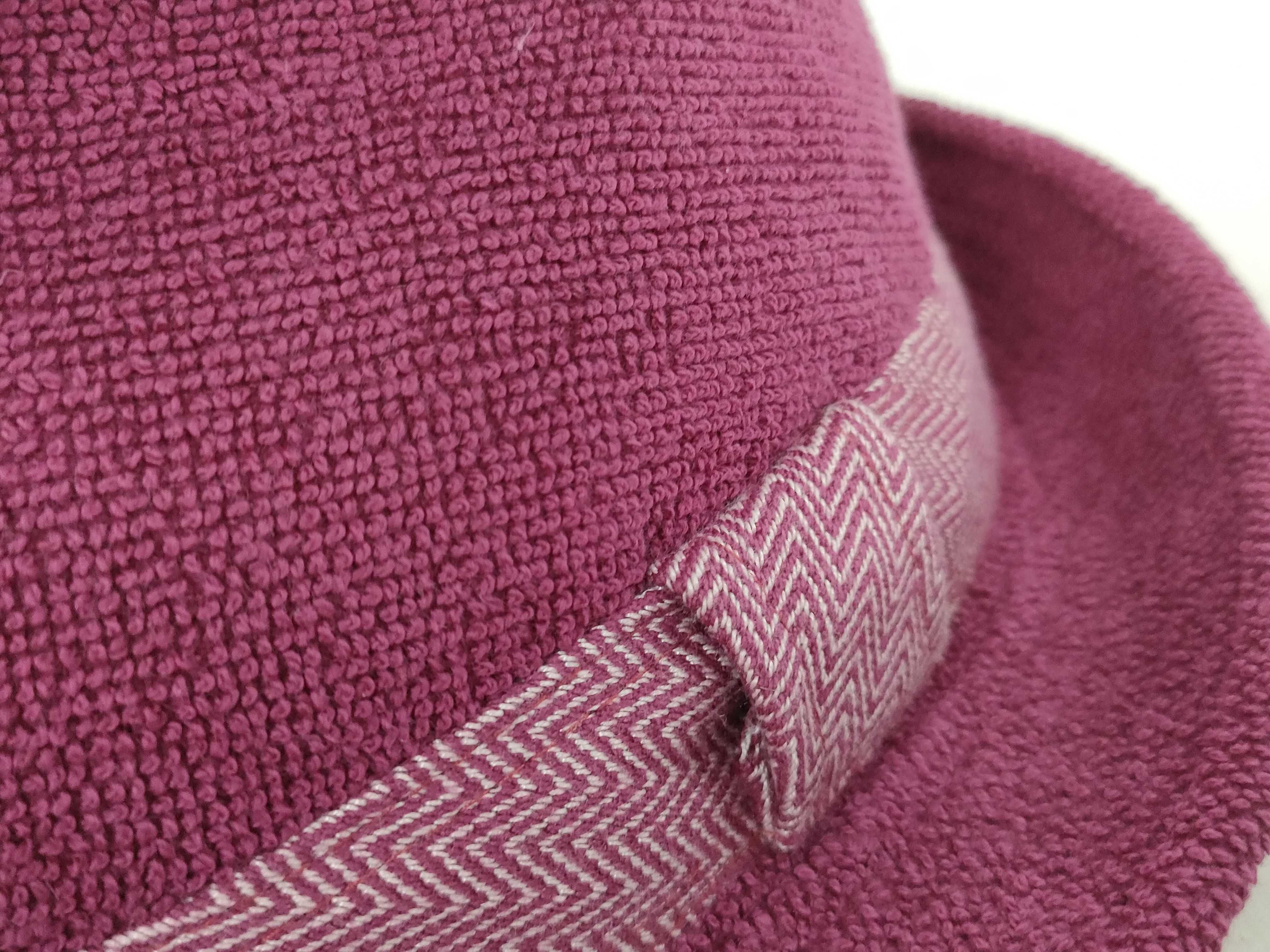 Cleaned Cotton Fedora Hat, Rose Purple, Hermes Other Accessories — view 6