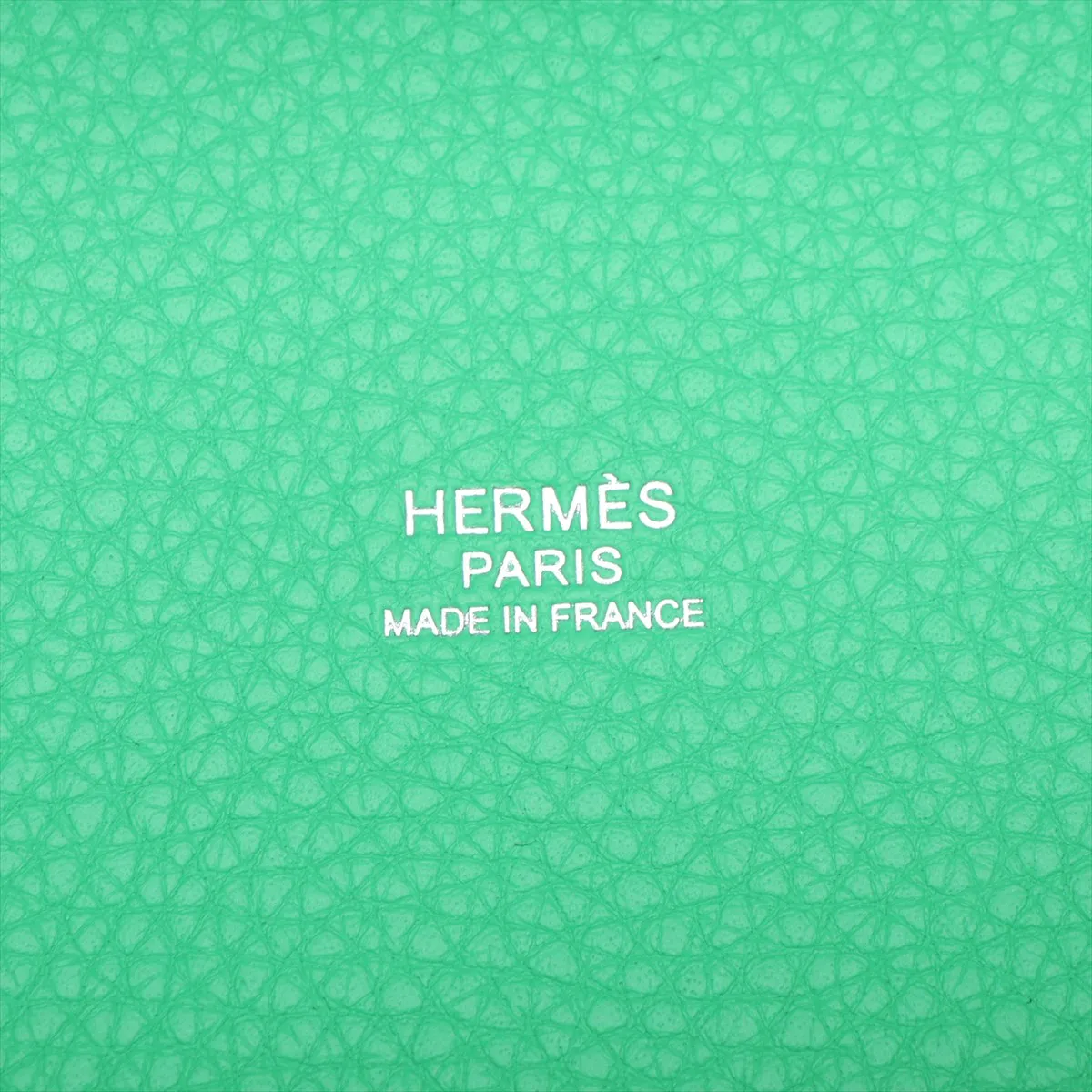 Hermès Picotin Lock 18 PM Eclat Taurillon Clemence Vert Comice x Blue Frida Silver Hardware K: 2025 — view 8